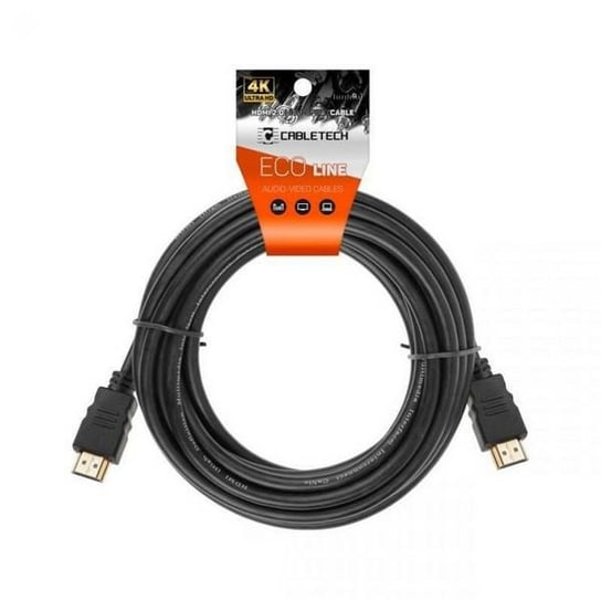 Kabel HDMI - HDMI 10m 4K czarny/black Cabletech