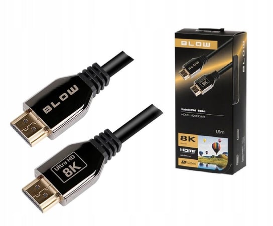 Kabel Hdmi-Hdmi Premium 1.5M 8K 2.1V Blow