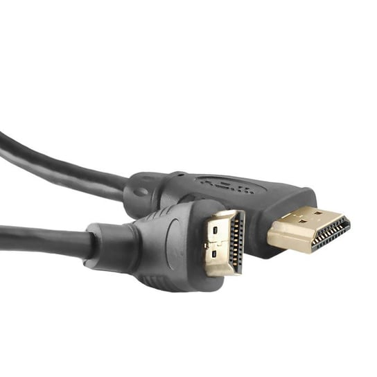 Kabel HDMI High Speed With Eth. A męski | A męski (90st.) | 1.3m Qoltec
