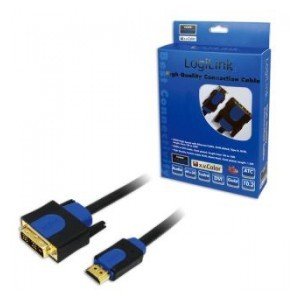 Kabel HDMI LogiLink CHB3102 HDMI >DVI, 2m LogiLink