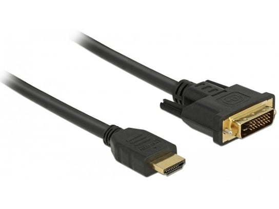 Kabel HDMI M/Dvi-D M (24+1) DELOCK, 0.5 m Delock