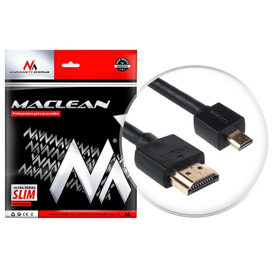 Kabel HDMI MACLEAN, 2 m Maclean