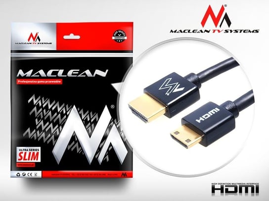Kabel HDMI MACLEAN, 3 m Maclean