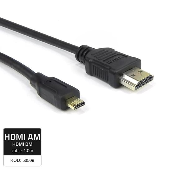 Kabel HDMI-Micro HDMI QOLTEC, 1 m Qoltec