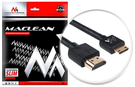 Kabel HDMI - miniHDMI Slim v1.4 MACLEAN MCTV-711, 1 m Maclean