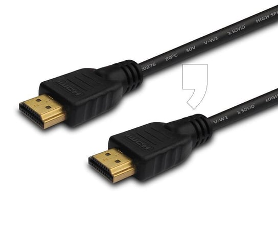 Kabel HDMI SAVIO CL-08, 5 m SAVIO