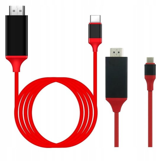 KABEL HDMI USB-C 3.1 TYP C KABEL ADAPER MHL 2m 4K DRMZ