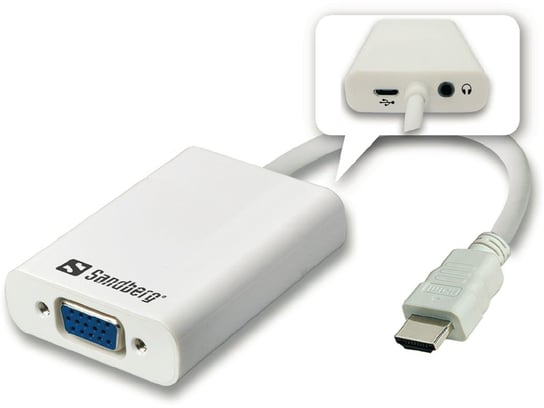 Kabel HDMI - VGA SANDBERG Sandberg