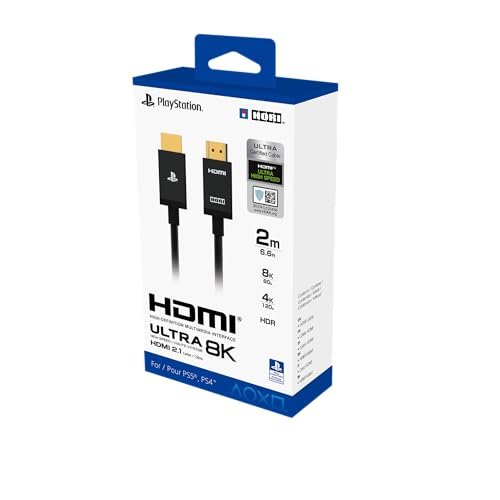 Kabel HORI Ultra High Speed HDMI do konsoli Playstation® 5 — oficjalnie licencjonowany przez firmę Sony PlatinumGames