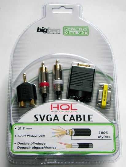 Kabel HQL SVGA HDTV X360 BigBen