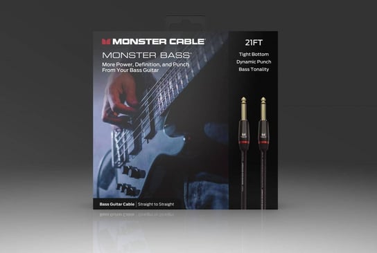 Kabel Instrumentalny Monster Prolink Monster Bass® Jack 6,4M Monster