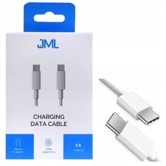 Kabel Jml Charging Data Cable Typ C - Typ C White JML