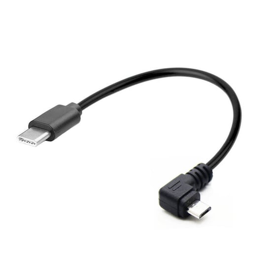 Kabel Kątowy USB-C na MicroUSB 20 cm Inna marka