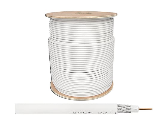 Kabel koncentryczny RG6 1.02CU + 48x0.12 300m Lexton