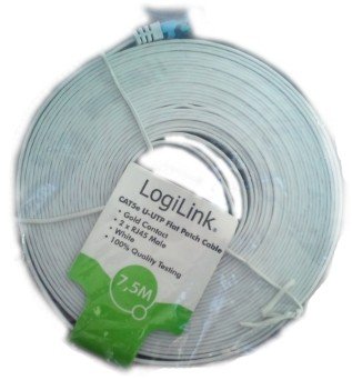 Kabel krosowy LOGILINK CP0138 482733, 7.5 m LogiLink