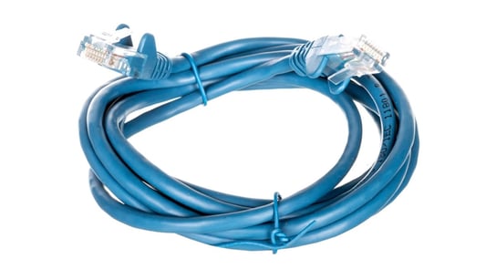 Kabel krosowy patchcord U/UTP kat.5e CCA niebieski 2m 68355 Goobay