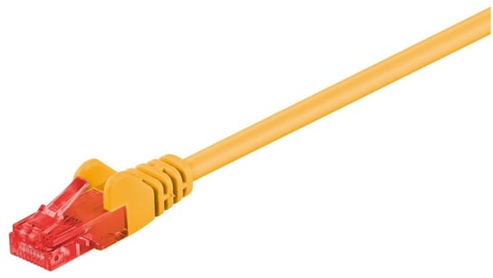 Kabel krosowy patchcord U/UTP kat.6 CCA żółty 1,5m 95590 Goobay