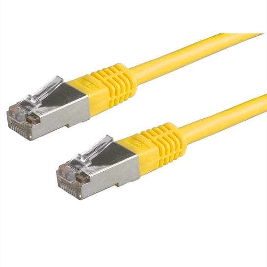 Kabel krosowy ROLINE Cat.5e (klasa D) FTP, żółty, 0,5 m Roline