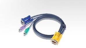 Kabel KVM HDB-15/2 x PS/2 - SPHD-15 ATEN, 1.8 m Aten