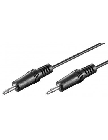 Kabel łączący audio AUX, 3,5 mm mono - Długość kabla 1.5 m Goobay