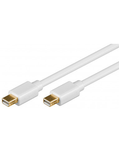 Kabel łączący DisplayPort 1.2, pozłacany - Długość kabla 1 m Goobay