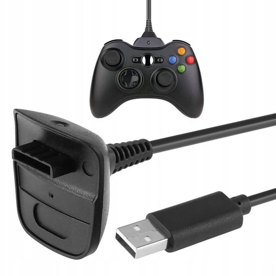 Kabel Ładowarka Do Pada Xbox 360 Usb Play Charge VERK GROUP