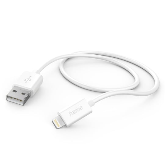Kabel ładujący HAMA USB-A - Lightning, 1 m, biały Hama