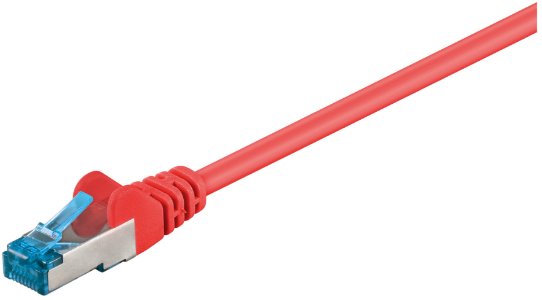 Kabel Lan Patchcord Cat 6A S/Ftp Czerwony 3M Inna Bajka