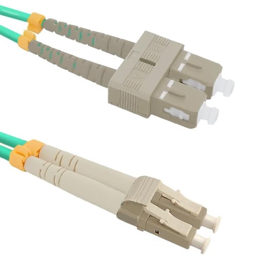 Kabel LC/UPC - SC/UPC QOLTEC, 10 m Qoltec