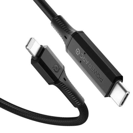 Kabel Lightning do USB-C Spigen PowerArc PB1901 PD 100W 1m Black Spigen