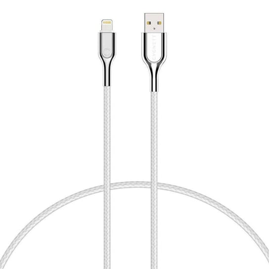 Kabel Lightning do USB Cygnett Armoured 2.4A 12W 0,1m (biały) Inna marka