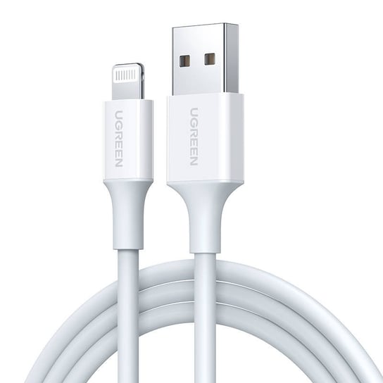 Kabel Lightning do USB UGREEN 2.4A US155, 1.5m (biały) uGreen