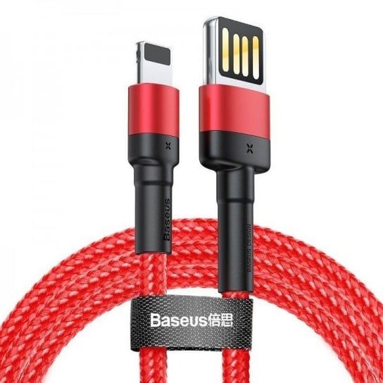 Kabel Lightning USB BASEUS Cafule, 1.5A, 2m, czerwony Baseus