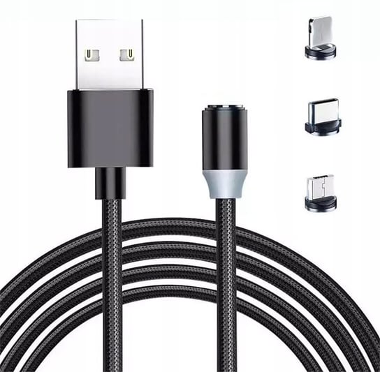 Kabel magnetyczny ładowarka do Apple micro USB-C VORTEX
