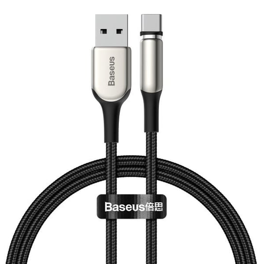 Kabel magnetyczny USB-C BASEUS Zinc, 2A, 1m, czarny Baseus