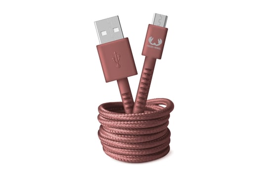 Kabel Micro USB 2.0 M, Fresh 'N Rebel, SAFARI RED Fresh 'n Rebel