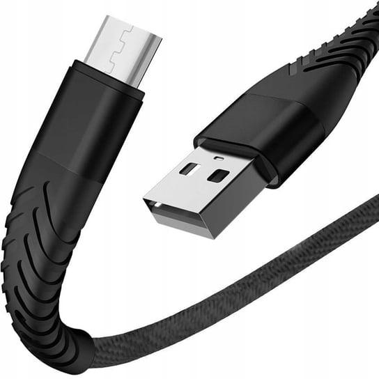 Kabel micro USB - szybkie ładowanie - 3m - czarny - 3A - Quick Charge ExtremeStyle