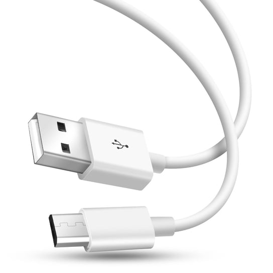 Kabel Micro USB Szybkie ładowanie Transfer danych Długość 1m Biały Avizar