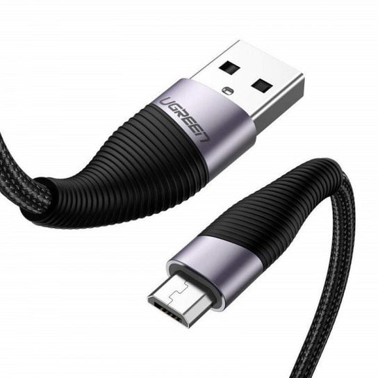 Kabel micro USB UGREEN, QC 3.0, 2.4A, 2m, czarny uGreen