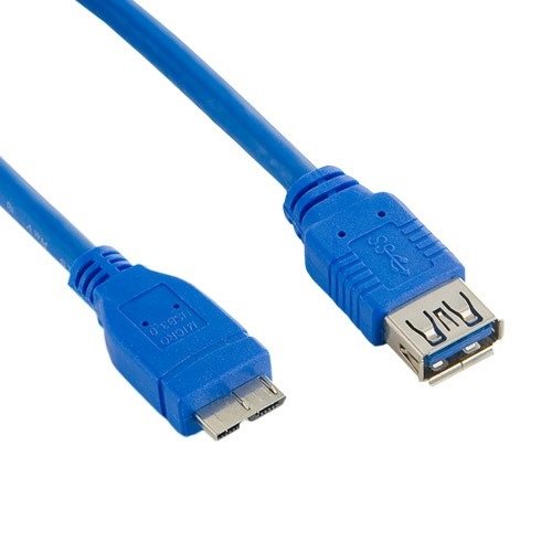 Kabel microUSB BM - USB AF 4WORLD 08968, 0.5 m 4world