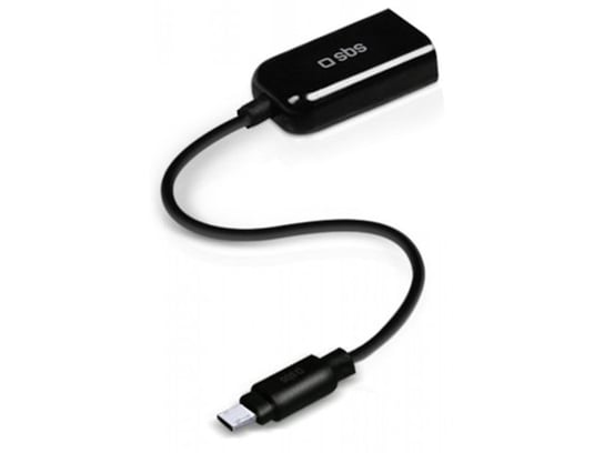 Kabel microUSB - USB 2.0 SBS, 0.13 m SBS