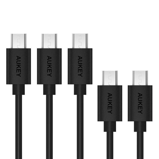 Kabel microUSB-USB AUKEY Quick Charge, 5 szt. Aukey