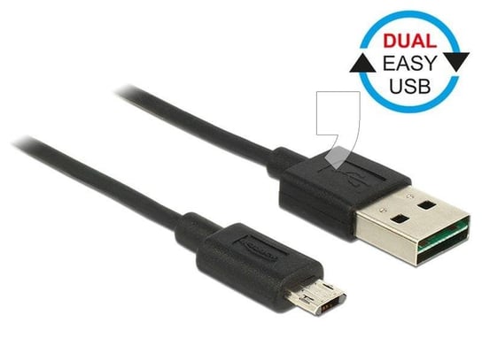Kabel microUSB - USB DELOCK, 2 m Delock