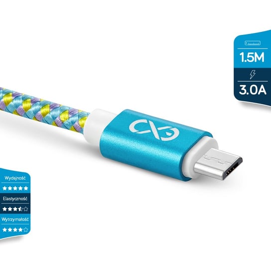 Kabel microUSB - USB EXC Diamond, 1.5 m EXC