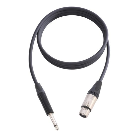 Kabel mikrofonowy ADAM HALL Neutrik XLR żeński na 6.3 mm Jack Mono, 10 m Adam Hall