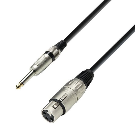 Kabel mikrofonowy XLR F - 6.3 mm Jack ADAM HALL, 3 m Adam Hall