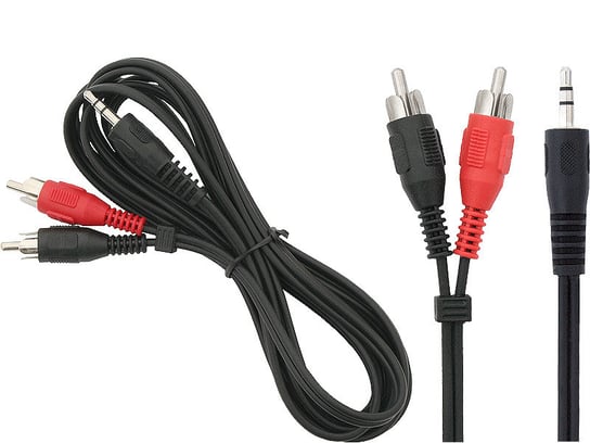 Kabel Mini-Jack 2 Pin - 2Xrca Męskie/Męskie 7,5M Inny producent