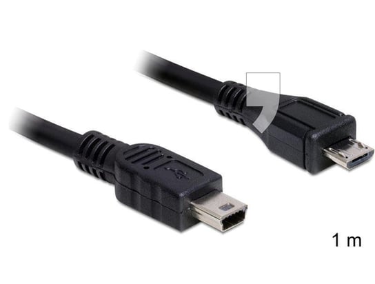 Kabel miniUSB - microUSB DELOCK 83177, 1 m Delock