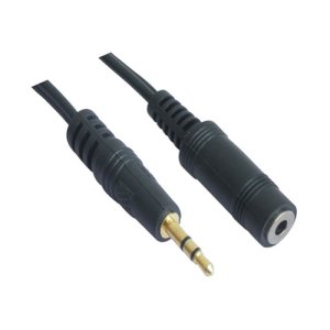 Kabel Nano 10.24.0203 Złącze stereofoniczne Kabel (3,5 mm m/H (3 m, czarny) Konik