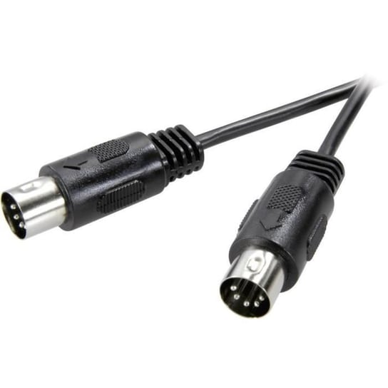 Kabel połączeniowy audio [1x 5-biegunowa dioda męska (DIN) - 1x 5-biegunowa dioda męska (DIN)] SpeaKa Professional SP-7870236 c Inna marka